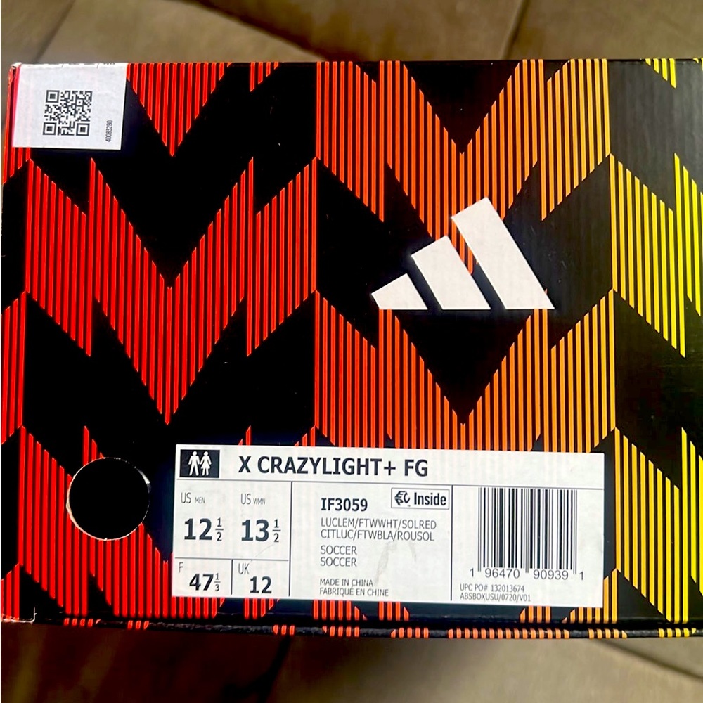 Adidas X Crazylight + FG 🟢🔴